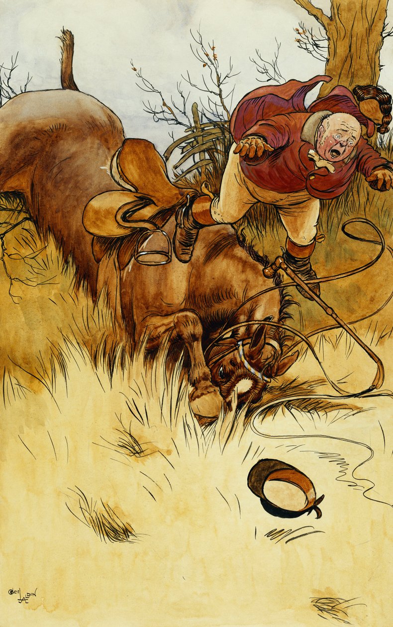 Putoaminen on kauhea asia, tekijältä Cecil Charles Windsor Aldin