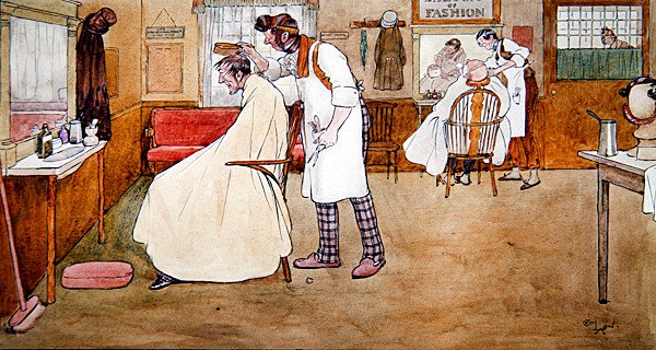 "Ilma ohenee kruunussa", kuvitus Handley Crossista, kirjoittanut R. S. Surtees (kynä ja muste vesivärillä paperilla) tekijältä Cecil Charles Windsor Aldin