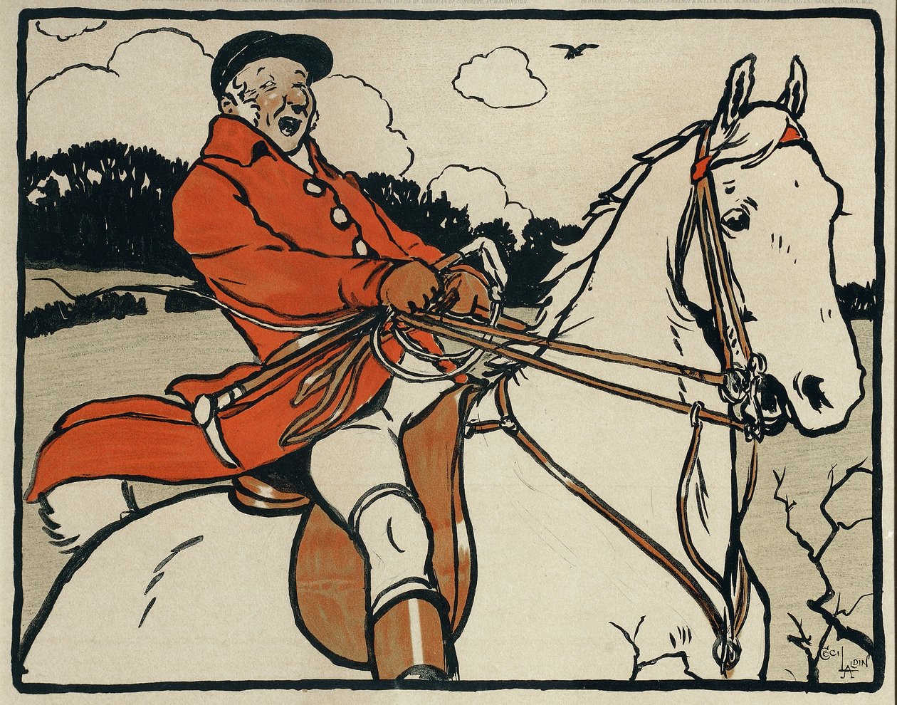 Vanha englantilainen urheilu ja pelit: Metsästys tekijältä Cecil Charles Windsor Aldin