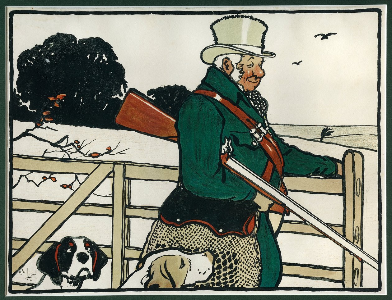 Vanha englantilainen urheilu ja pelit: Ammunta tekijältä Cecil Charles Windsor Aldin