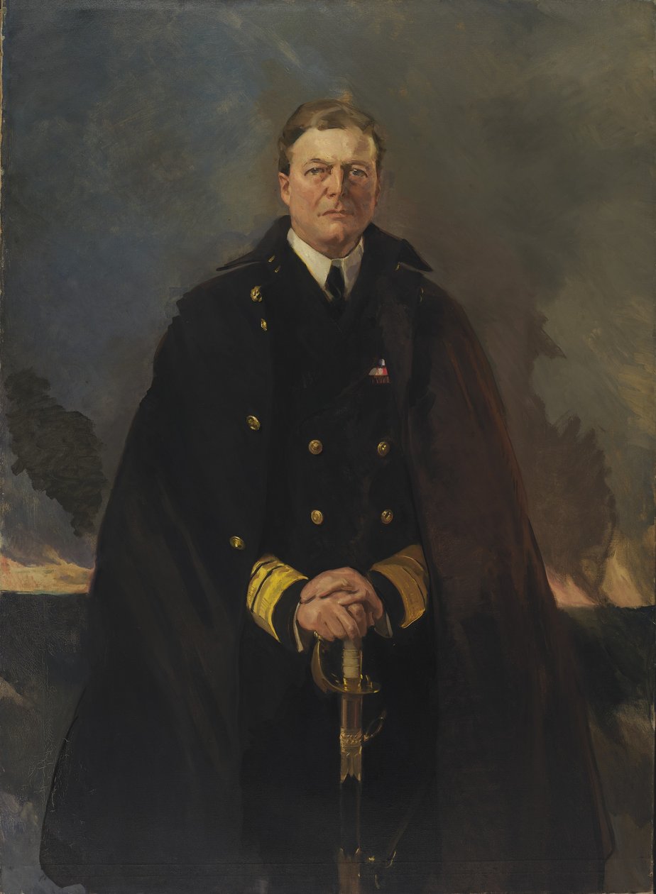 Amiraali Sir David Beatty, lordi Beatty tekijältä Cecilia Beaux