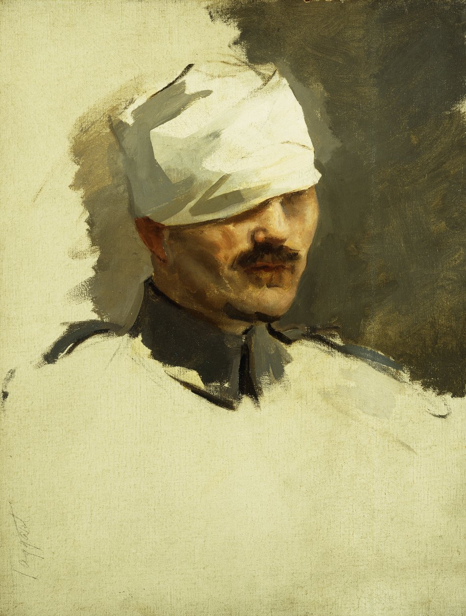 Luutnantti Jean Julien Lemordant, n. 1918 (öljy kankaalle) tekijältä Cecilia Beaux