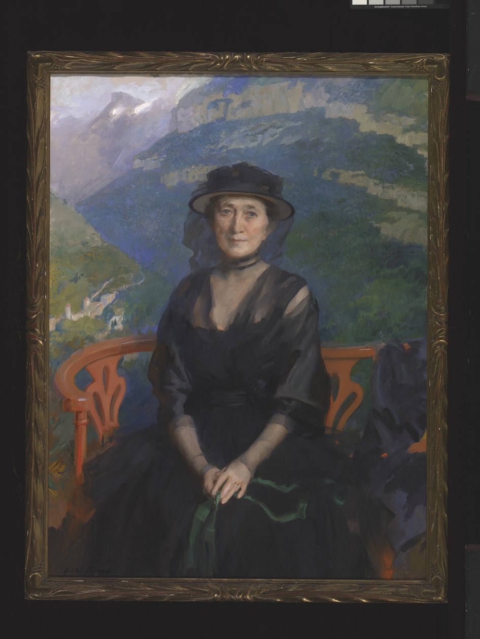 Muotokuva rouva Addison C. Harrisista (öljy kankaalle) tekijältä Cecilia Beaux