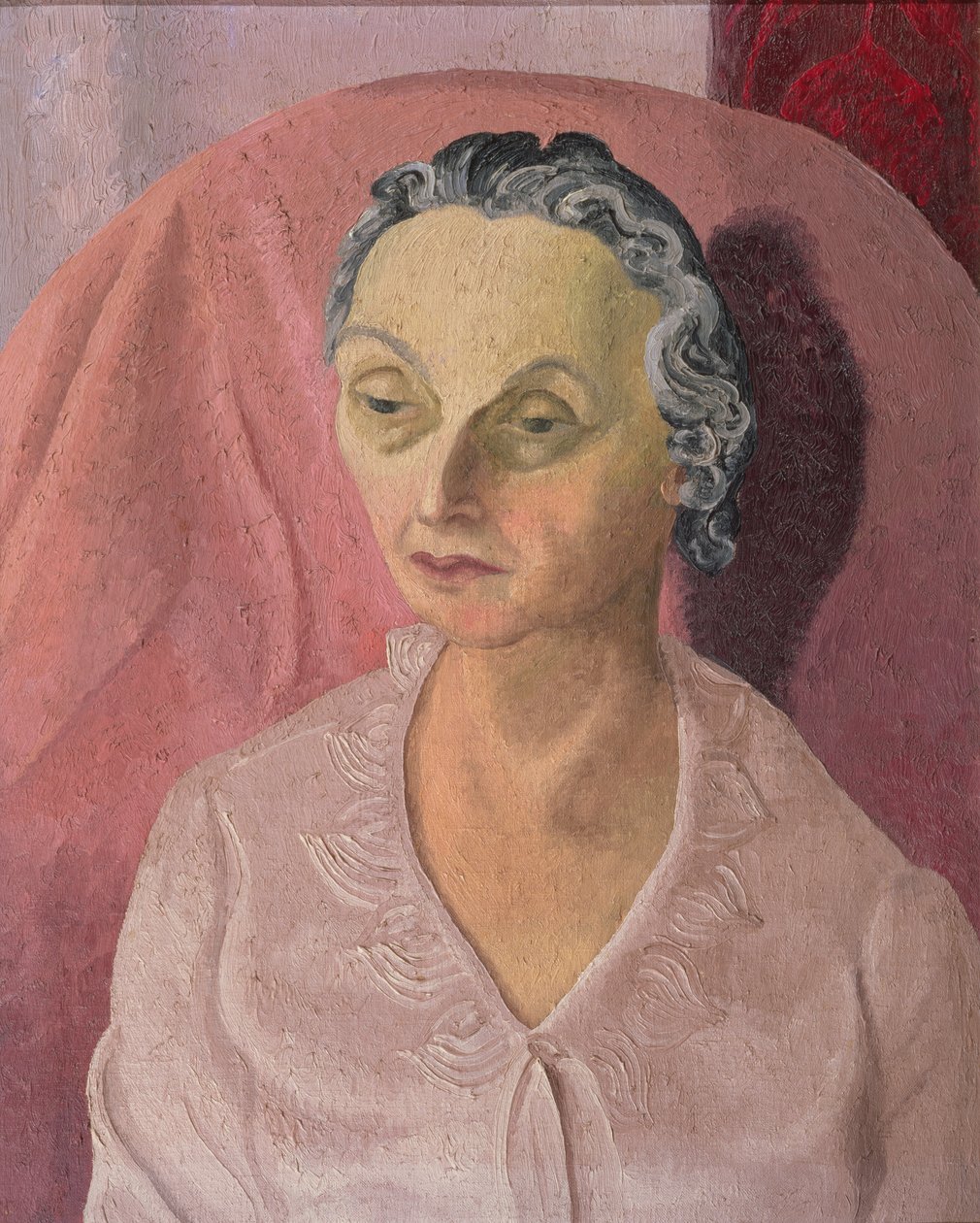 Muotokuva rouva R.A. Gorer tekijältä Cedric Morris