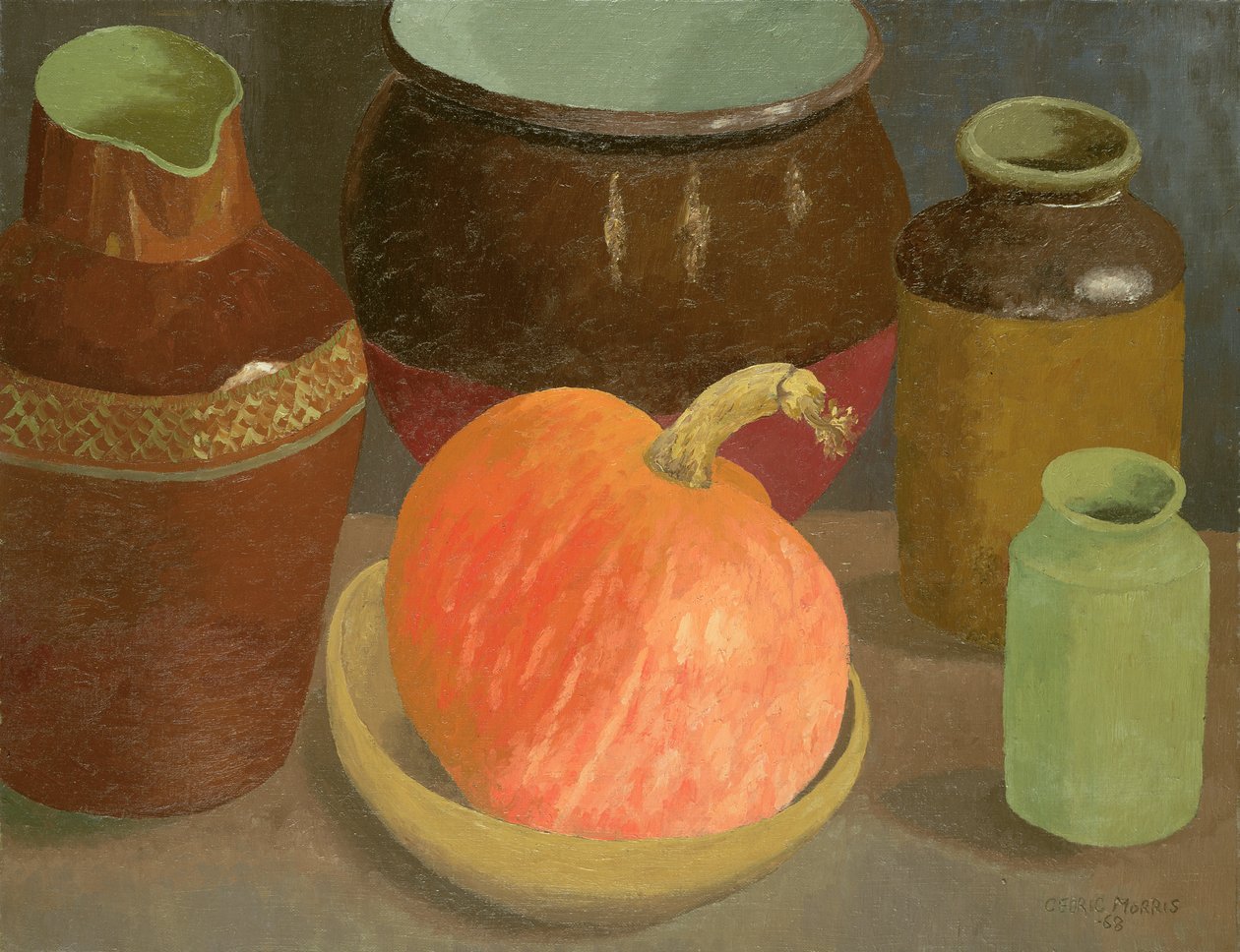 Kurpitsa ja ruukut tekijältä Cedric Morris