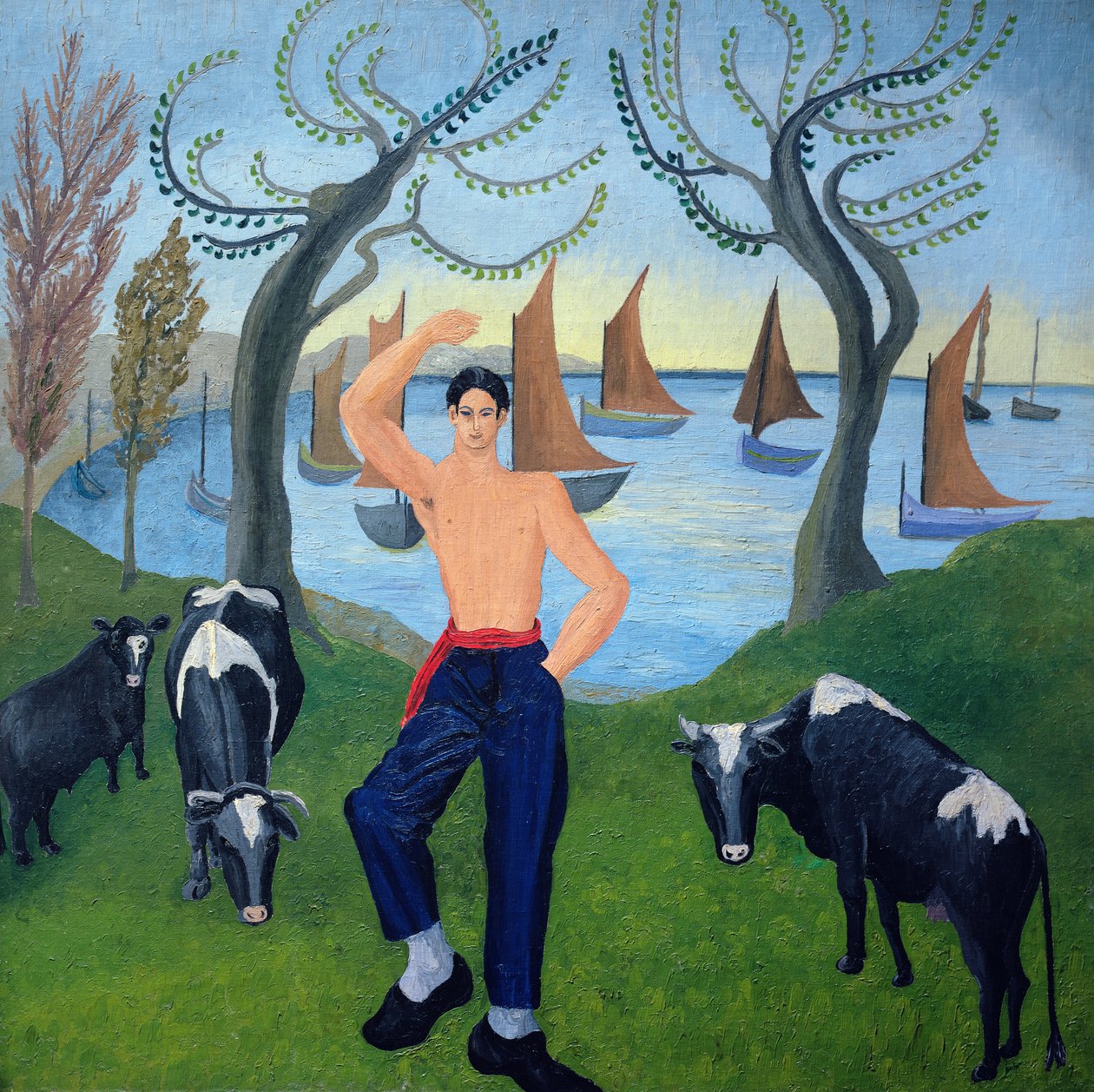 Tanssiva merimies tekijältä Cedric Morris
