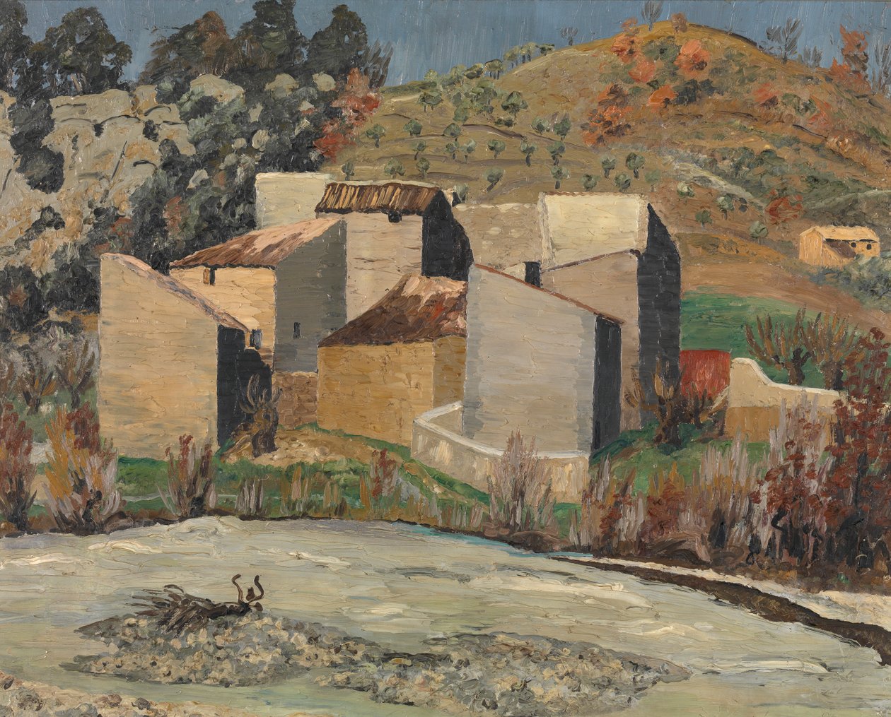 Näkymä Ceretille tekijältä Cedric Morris