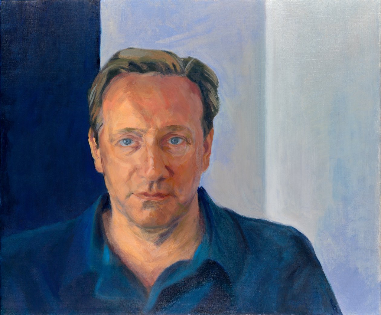 Neil Dudgeon, 2010 (öljy kankaalle) tekijältä Celia Montague