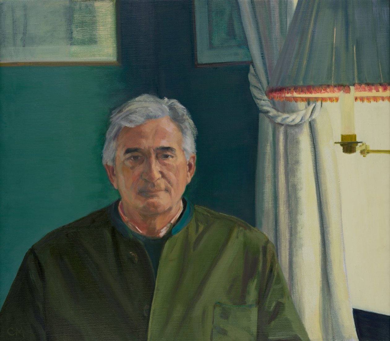Sir Antony Beevor 2013 (öljyä kankaalle) tekijältä Celia Montague