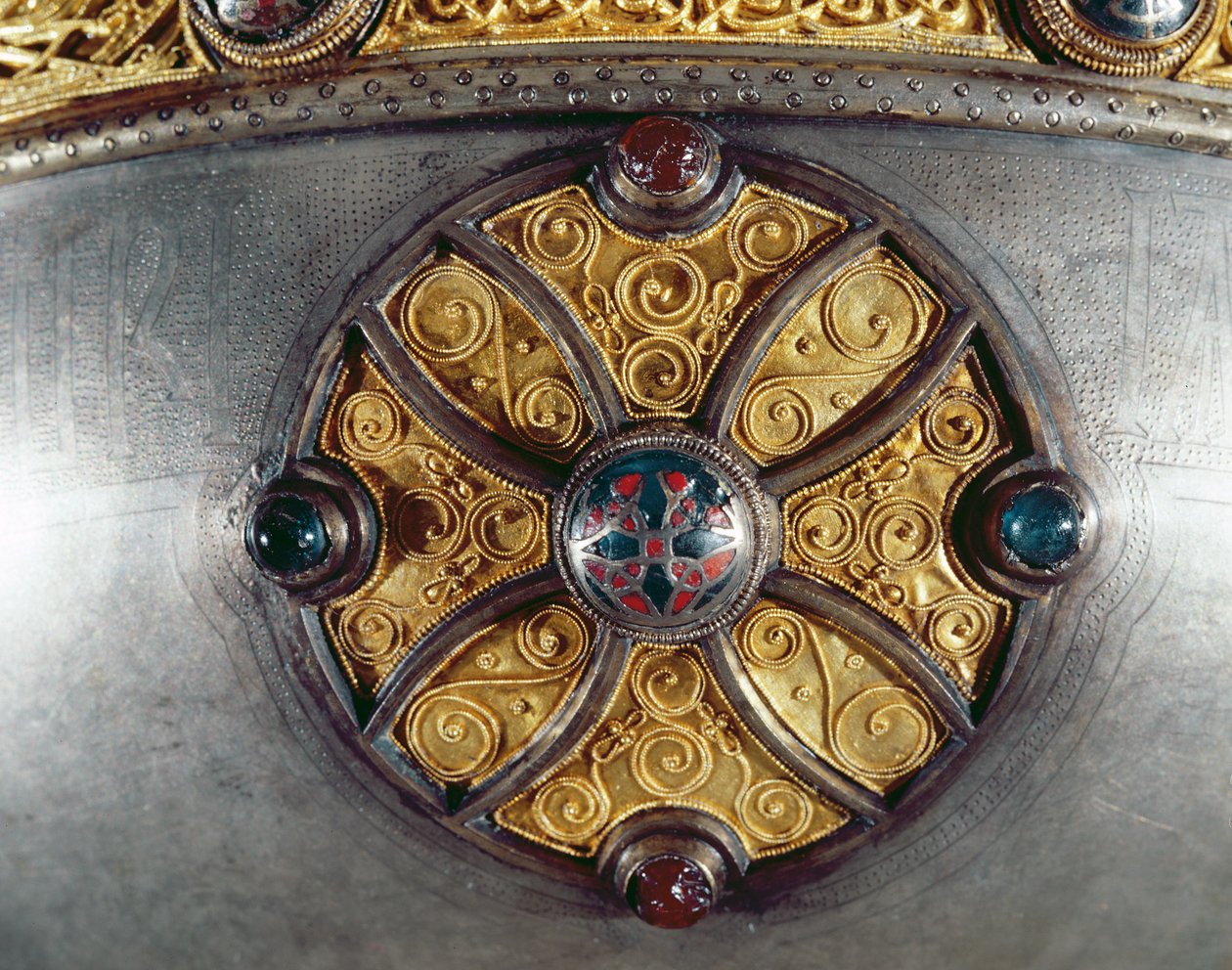Ardagh Chalice, Reerasta, County Limerick hopea hopeakullauksella, emalilla, messingillä ja pronssilla 228699 tekijältä Celtic