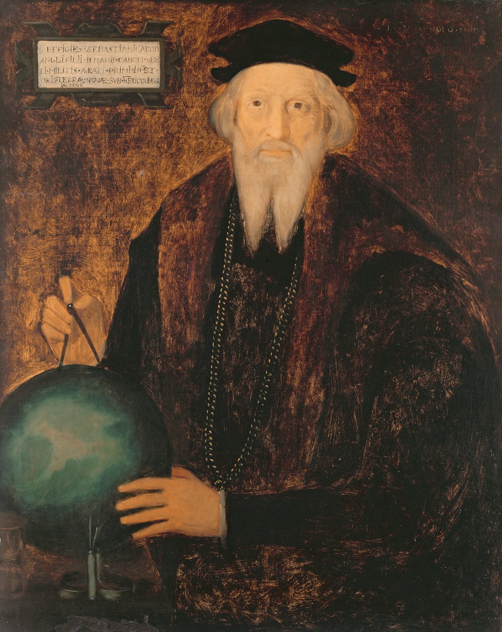 Sebastian Cabotin muotokuva (1474-1557) tekijältä Cephas Giovanni Thompson