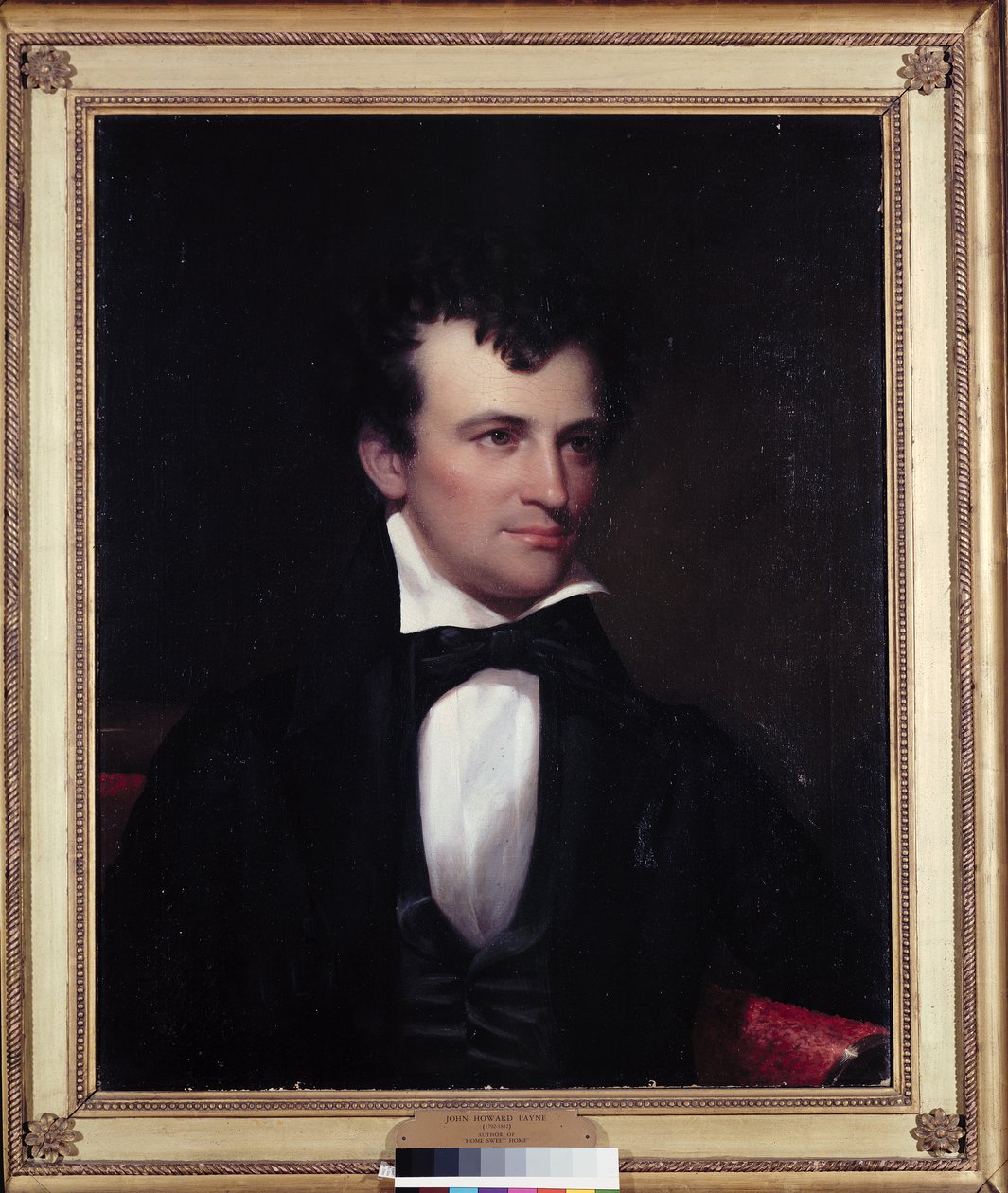 John Howard Payne öljy kankaalle tekijältä Cephas Giovanni Thompson
