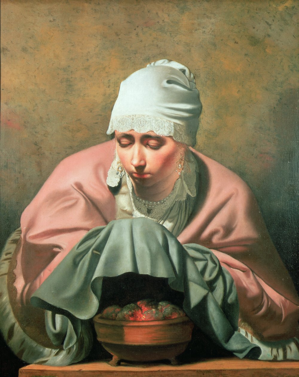 Talven allegoria, 1650-luku tekijältä Cesar Boetius van Everdingen