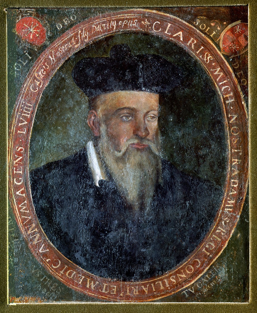 Michel de Nostradamen muotokuva (1503-66) tekijältä Cesar Nostradamus