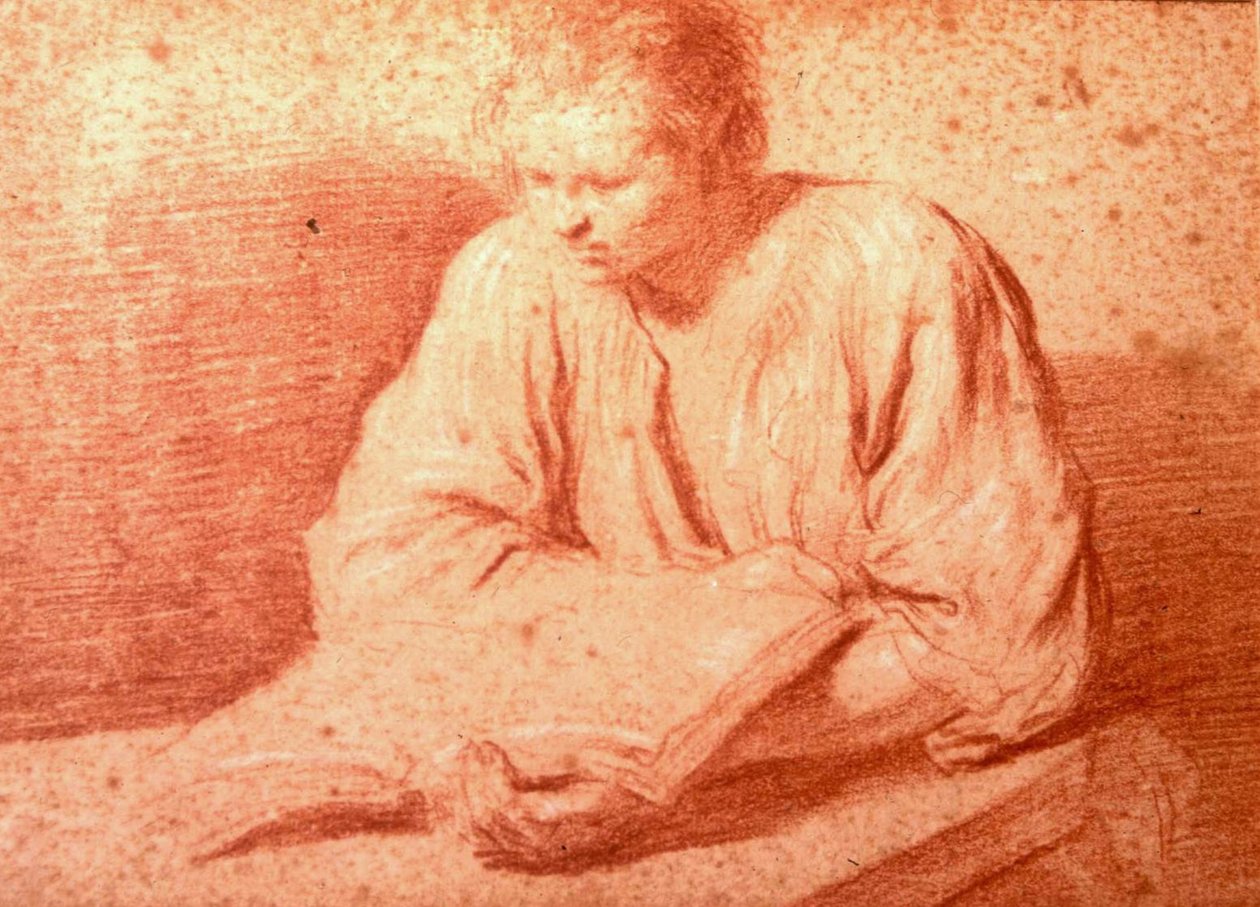 Mies lukee tekijältä Cesare Gennari