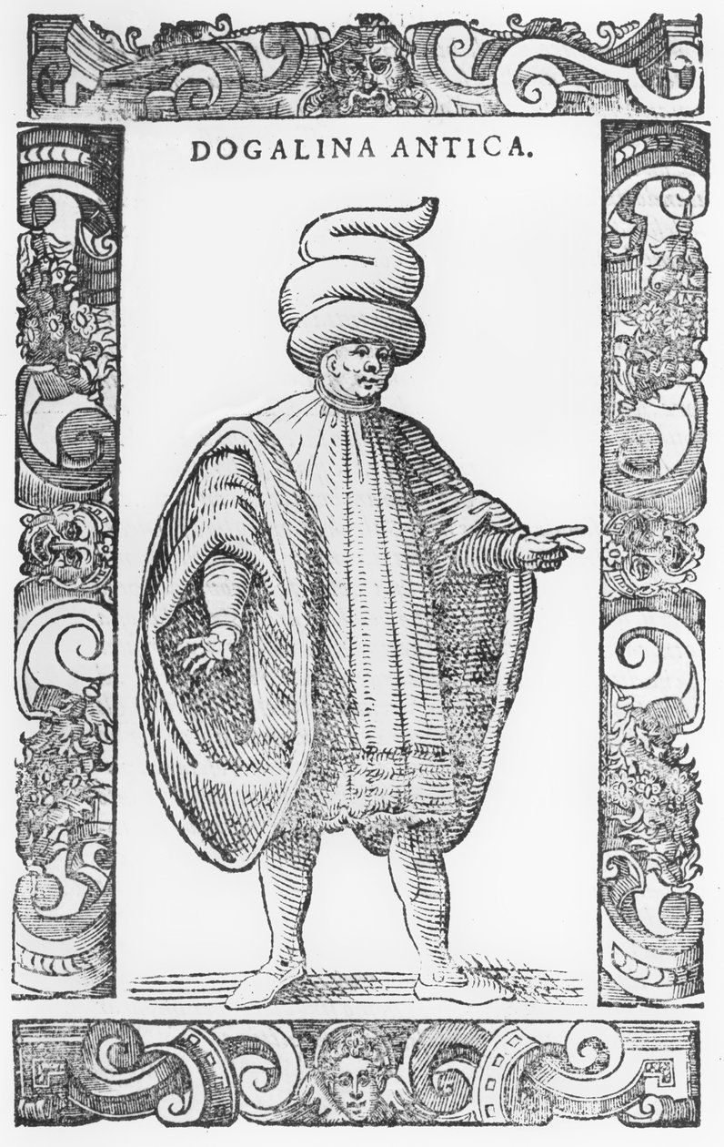 Dogalina-mies, 1590 tekijältä Cesare Vecellio