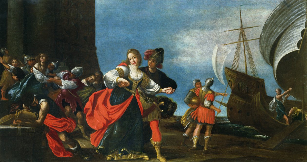Troijalaisen Helenan sieppaus tekijältä Cesare Dandini