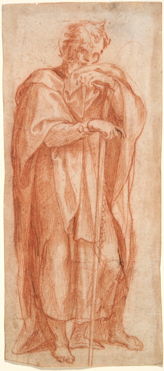 Eleazar, opiskele freskoja Sikstuksen kappelissa, Santa Maria Maggiore, Rooma tekijältä Cesare Nebbia