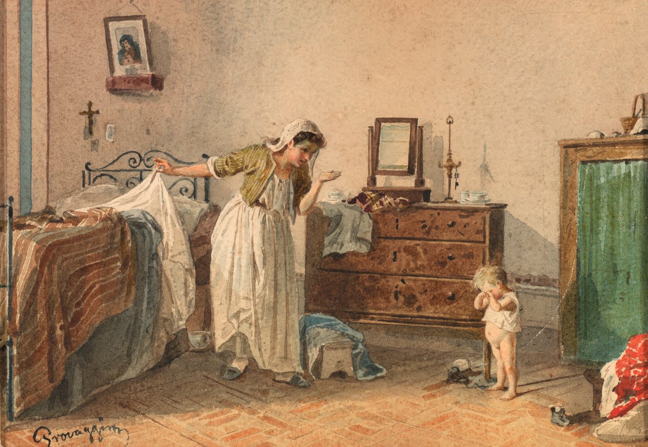 Varoitus, 1800-luku. tekijältä Cesare Provaggi