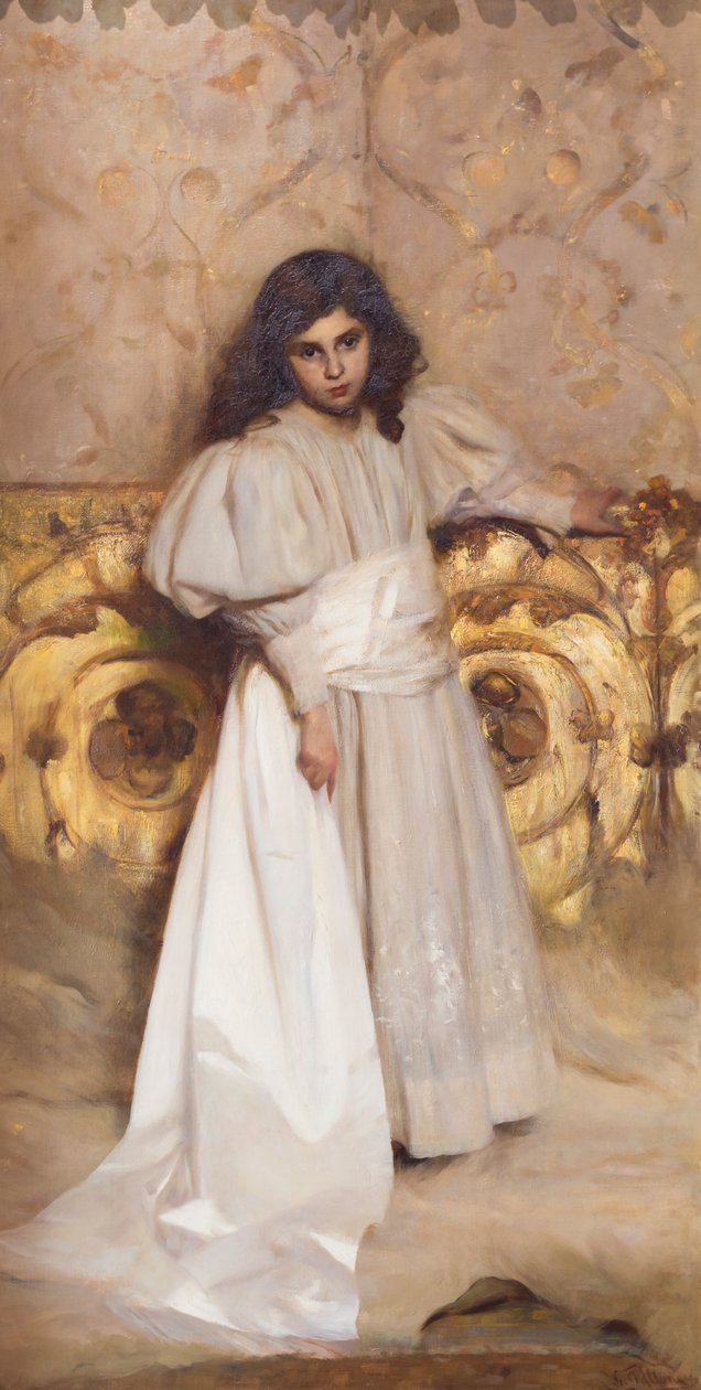 Retrato da filha Irenefinnish tekijältä Cesare Tallone