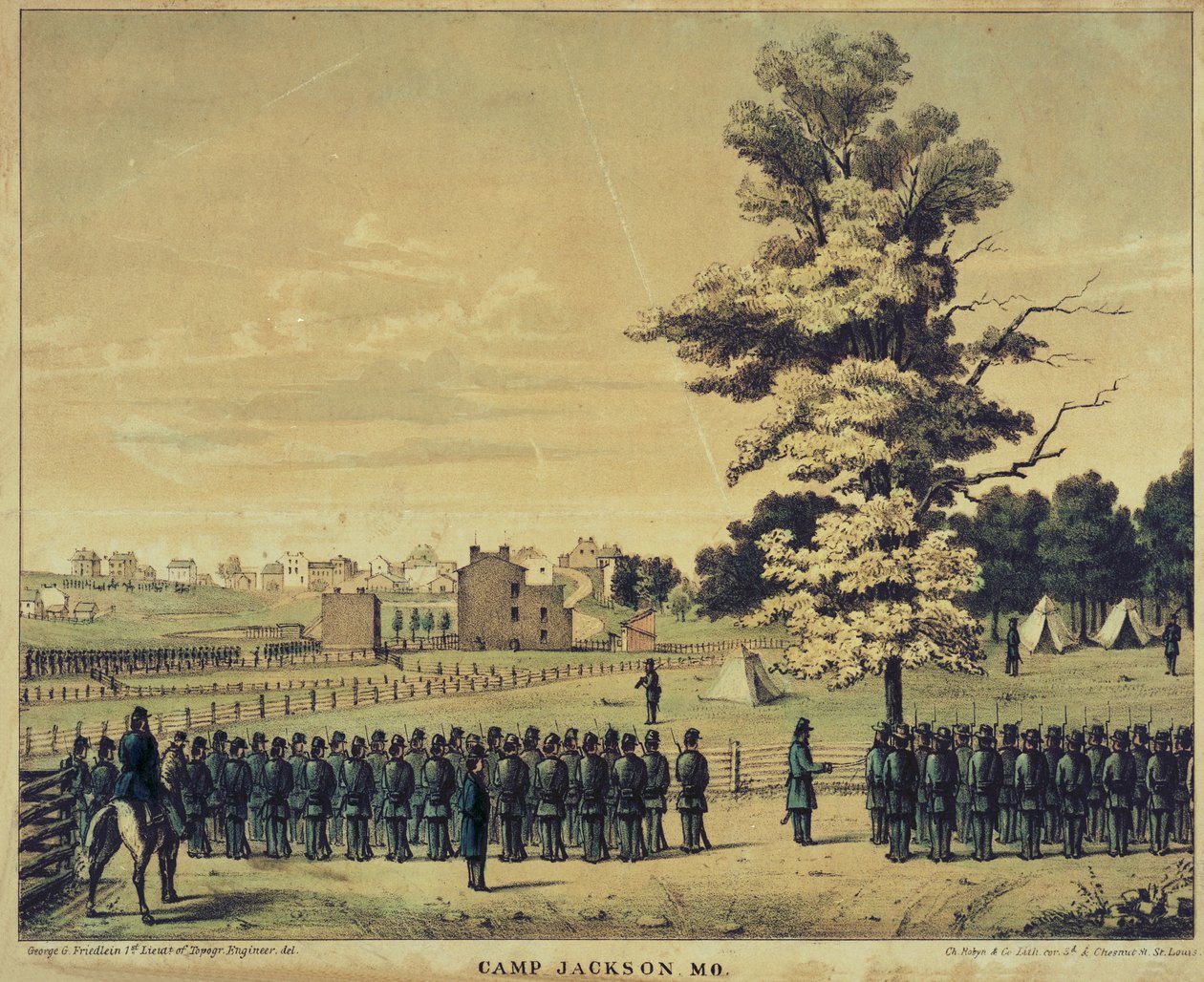Camp Jackson, MO tekijältä George G. Friedlein