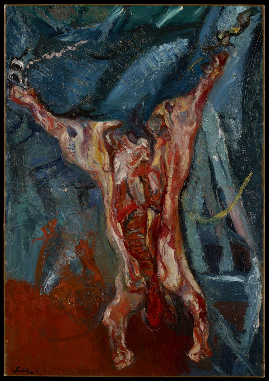 Naudan ruho, 1925 tekijältä Chaim Soutine