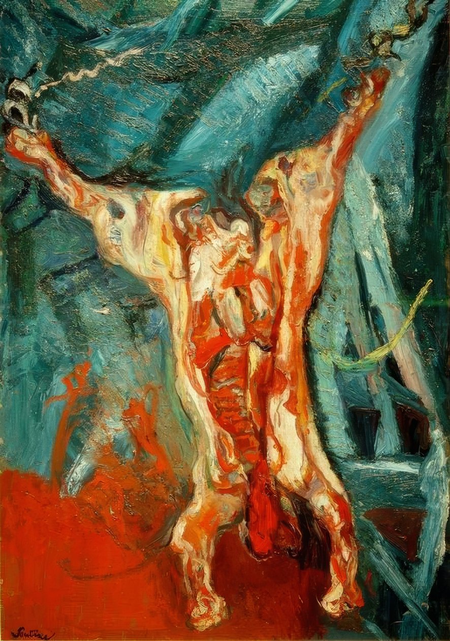 Naudan ruho tekijältä Chaim Soutine