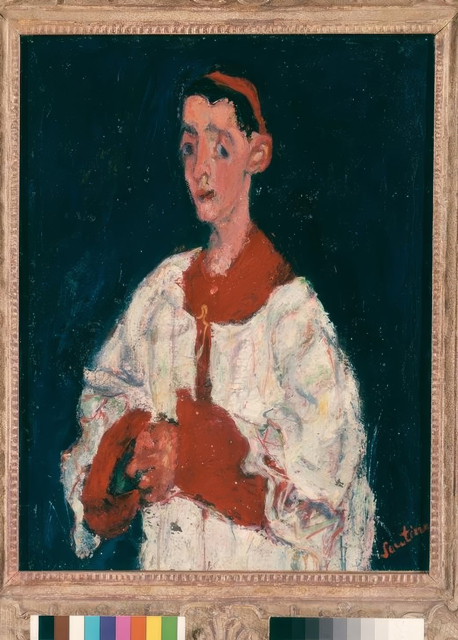 Chorknabe tekijältä Chaim Soutine