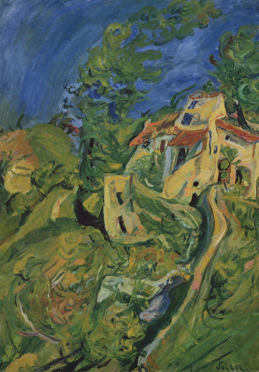 Maisema tekijältä Chaim Soutine