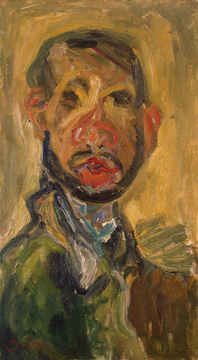 Omakuva, 1916 tekijältä Chaim Soutine