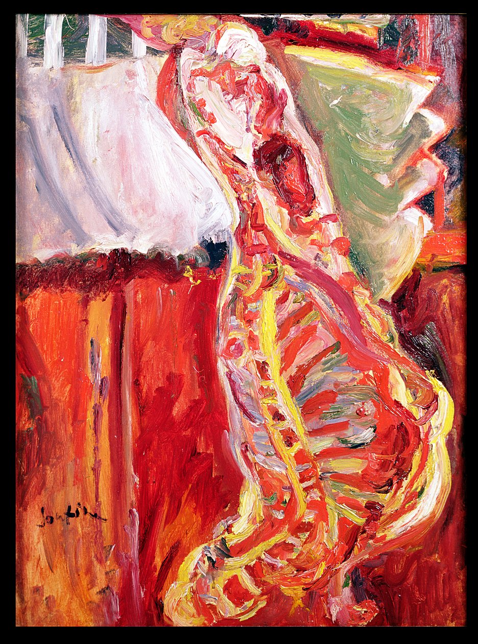 Side of Beef, noin 1923 tekijältä Chaim Soutine