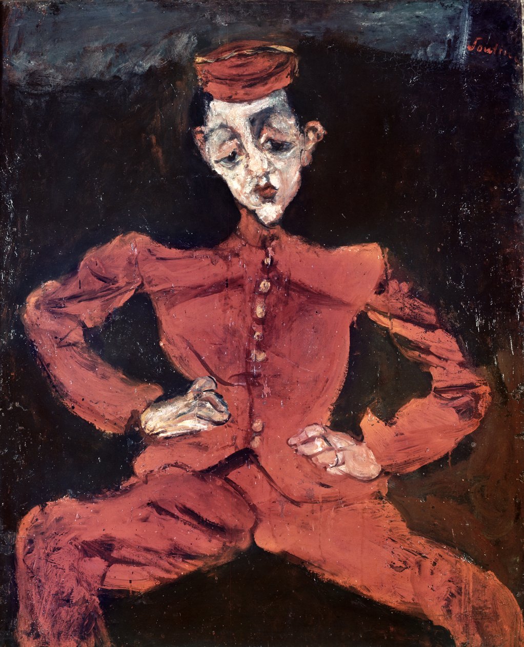 Sulhanen tai Kellopoika, n. 1925 tekijältä Chaim Soutine