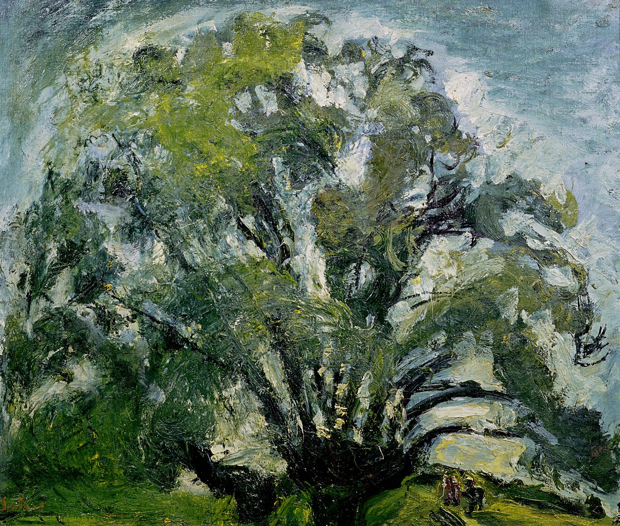 Oak Tree, noin 1914 tekijältä Chaim Soutine