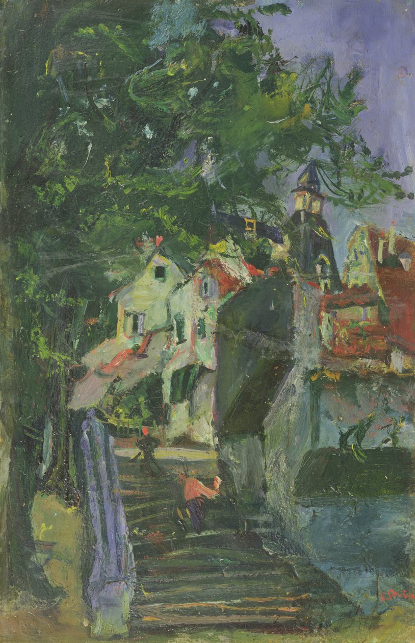Chartresin portaat, n. 1933-1934 tekijältä Chaim Soutine