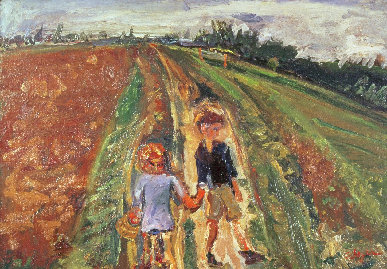 Kaksi lasta tiellä, 1939 tekijältä Chaim Soutine