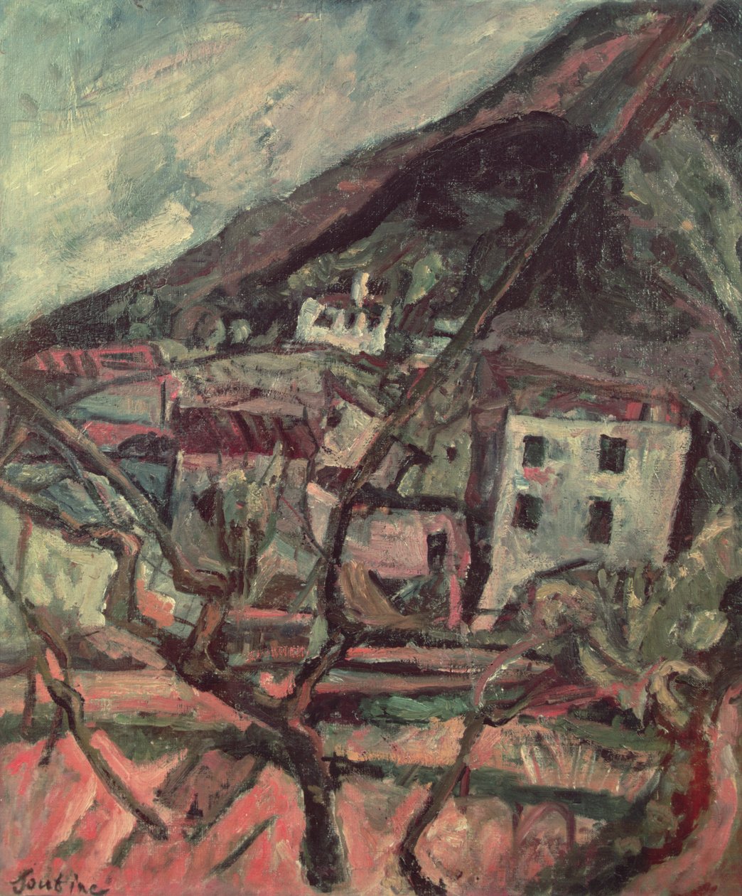 Näkymä Vencelle tekijältä Chaim Soutine