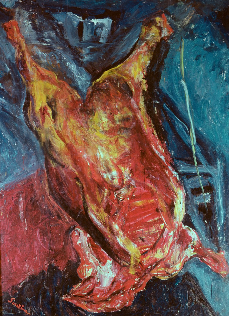 Naudanruho tekijältä Chaim Soutine