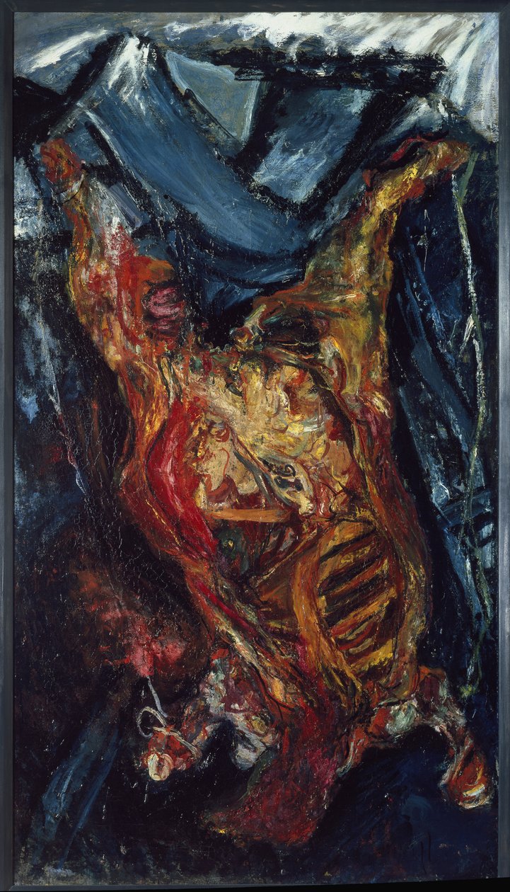Naudankuori - Chaim Soutinen (1894-1943) maalaus, öljy kankaalle, 202x114 cm tekijältä Chaim Soutine