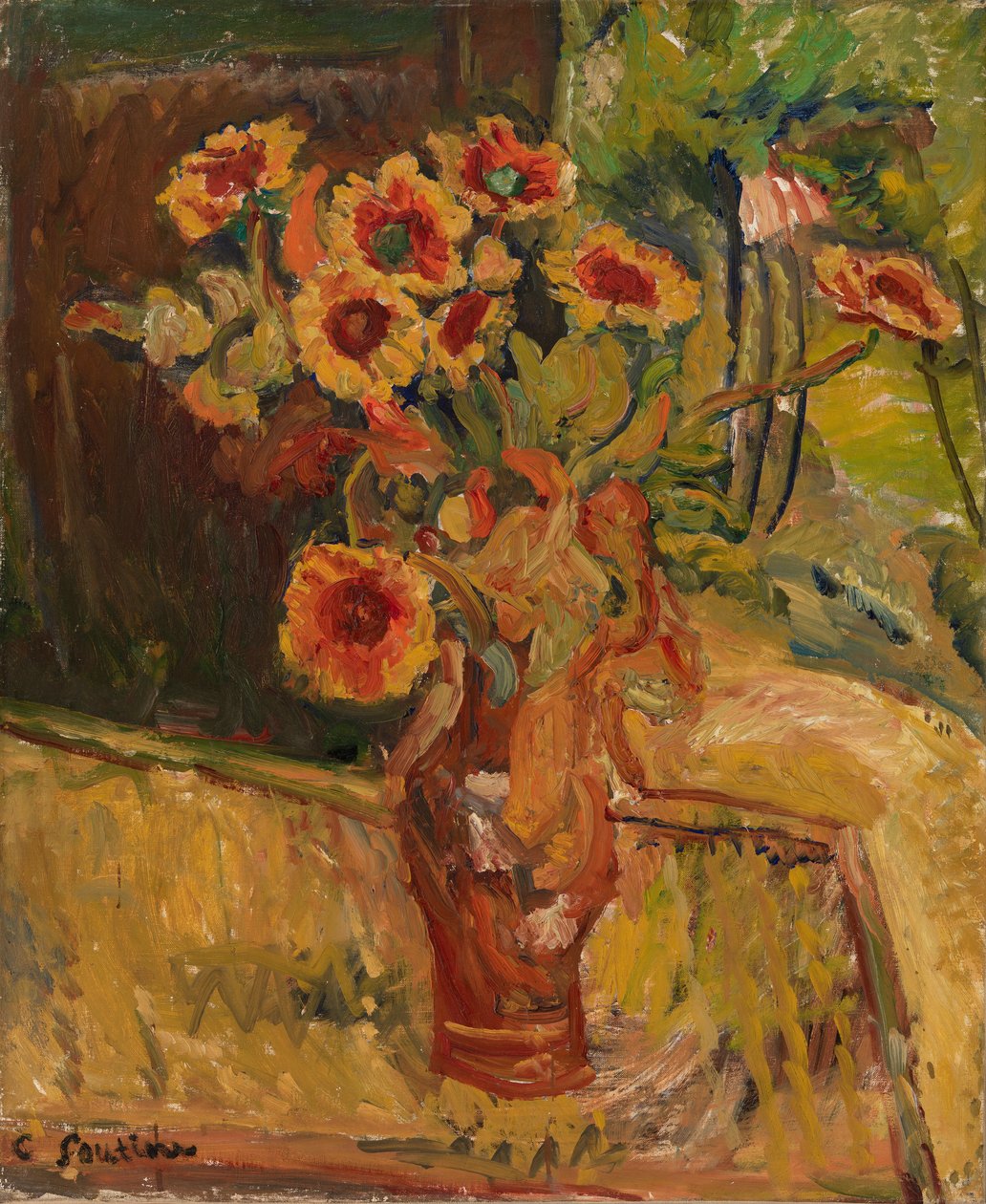 Kukkakimppu tekijältä Chaim Soutine