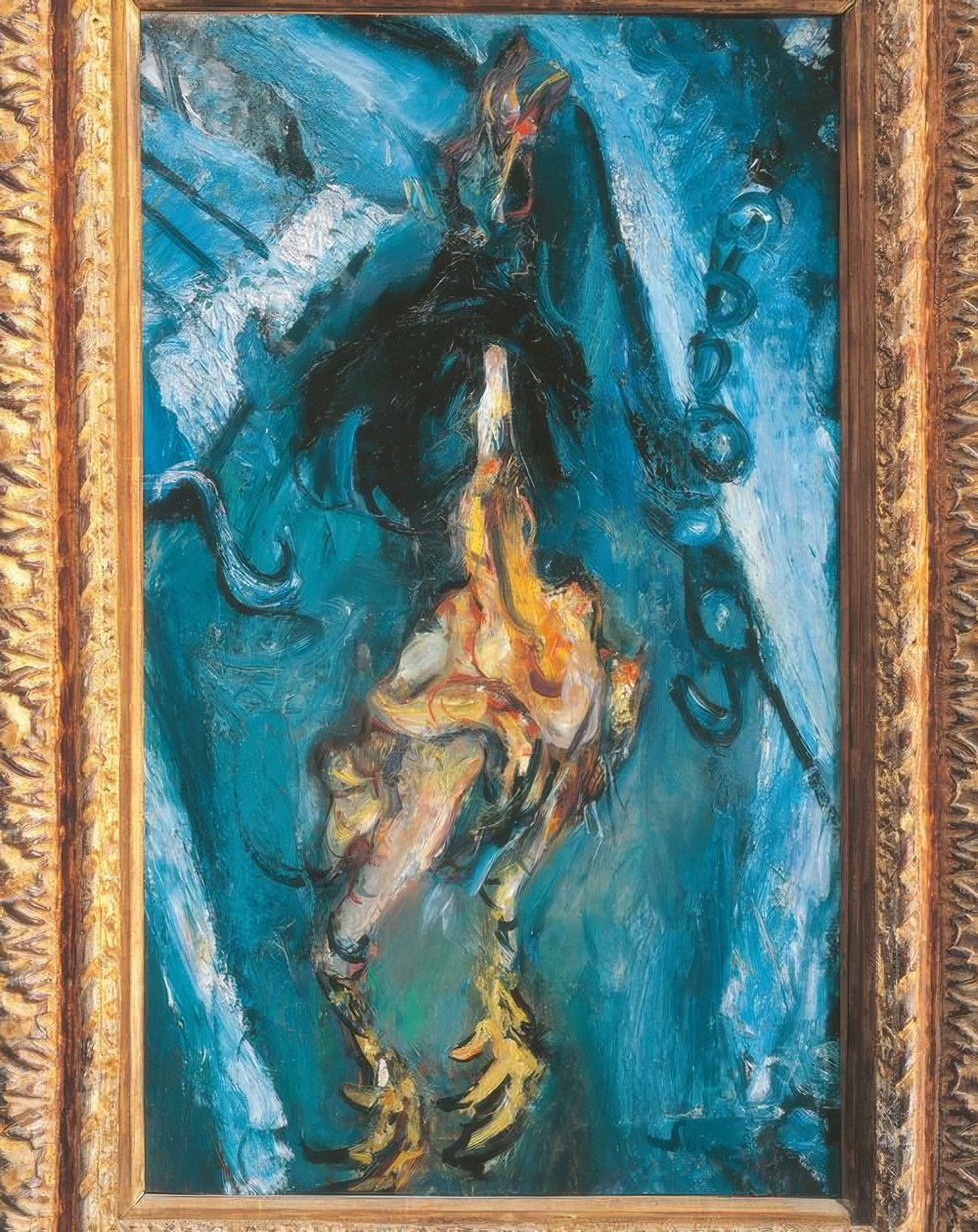 Ch. Soutine, Das gerupfte Huhn tekijältä Chaim Soutine