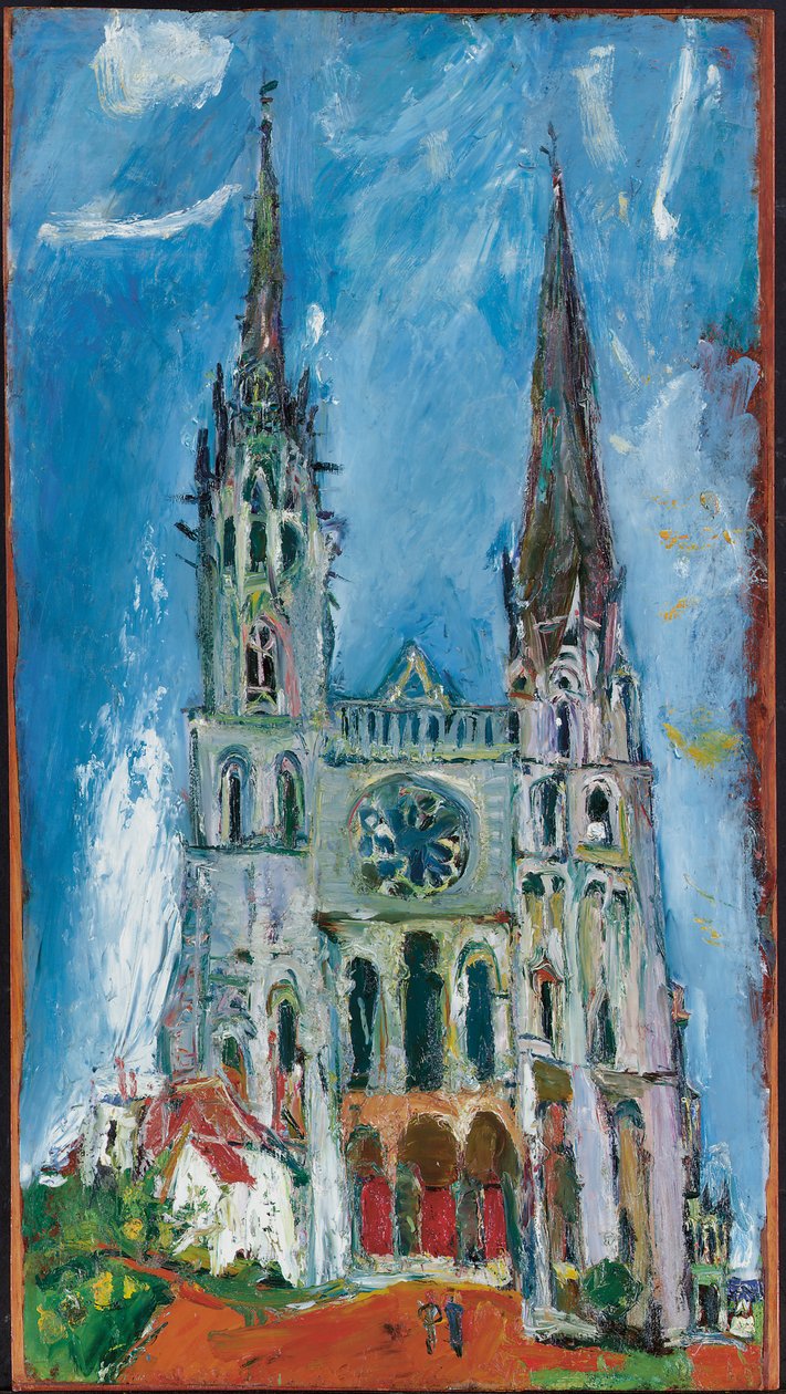 Chartresin katedraali, 1933 tekijältä Chaim Soutine