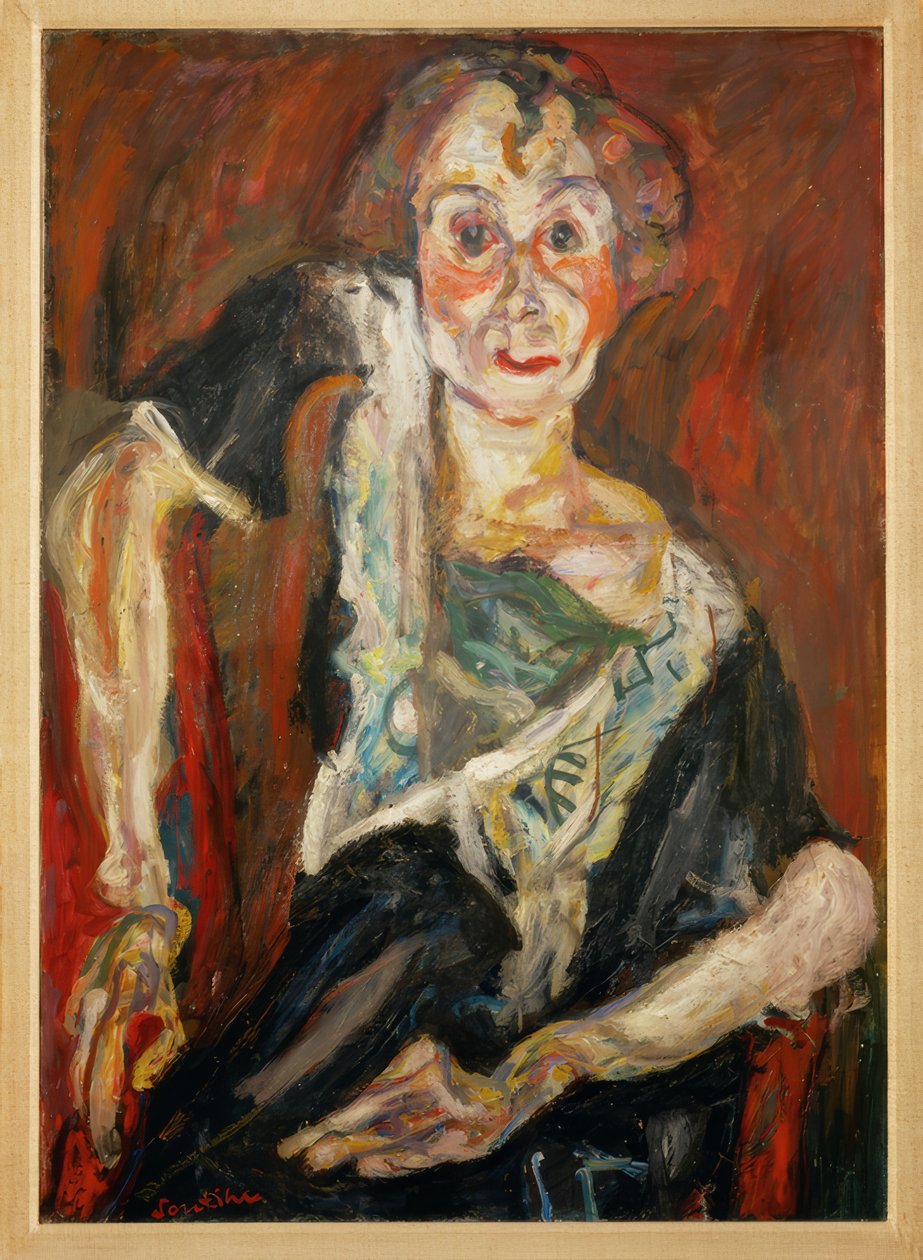 Die alte Schauspielerin tekijältä Chaim Soutine