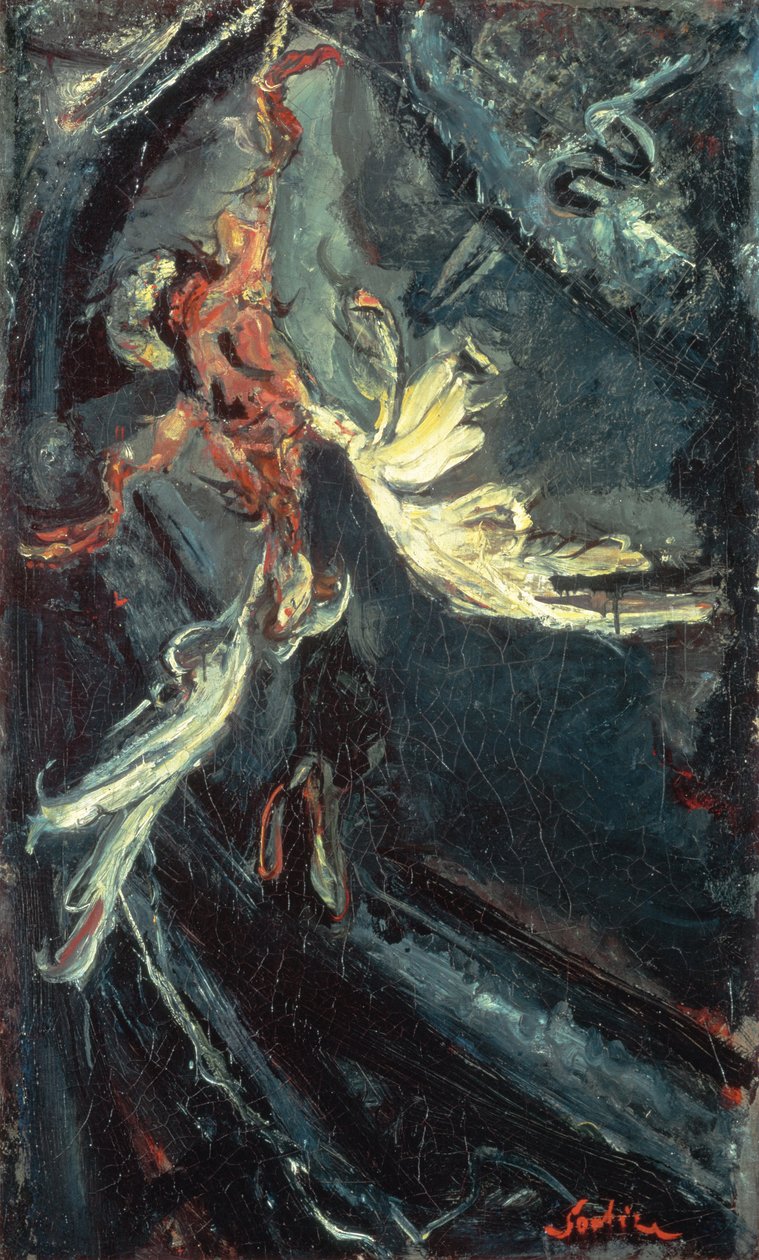 Riippuva ankka, c. 1925 tekijältä Chaim Soutine