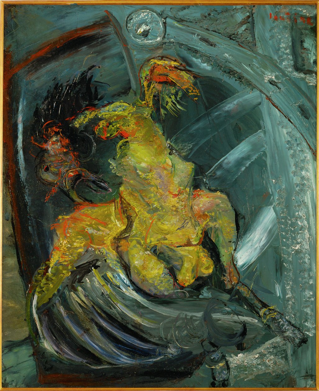 Riippuva kalkkuna, noin 1925 (maalaus kankaalle) tekijältä Chaim Soutine