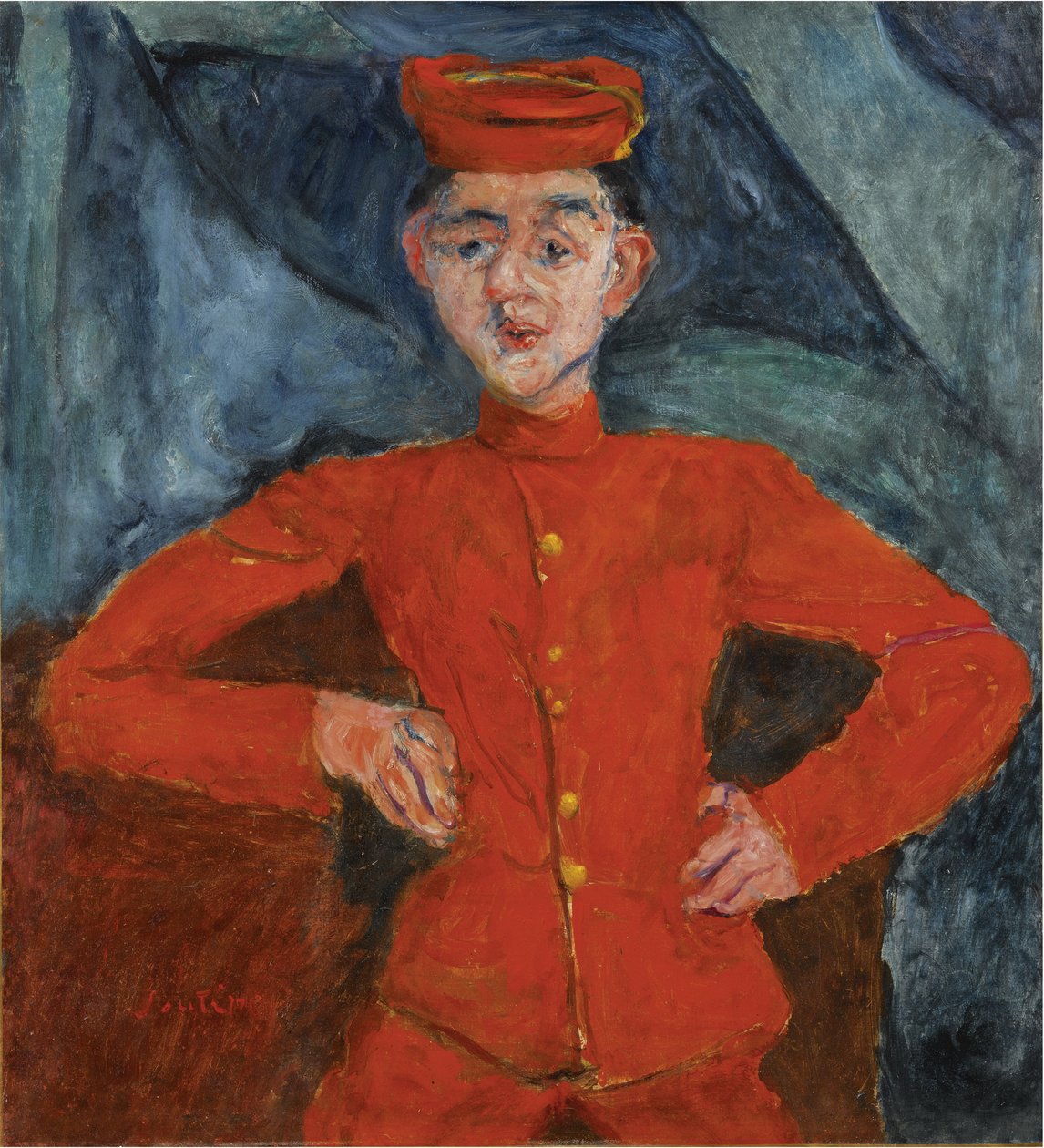 Maxims Hunter, n. 1925 tekijältä Chaim Soutine