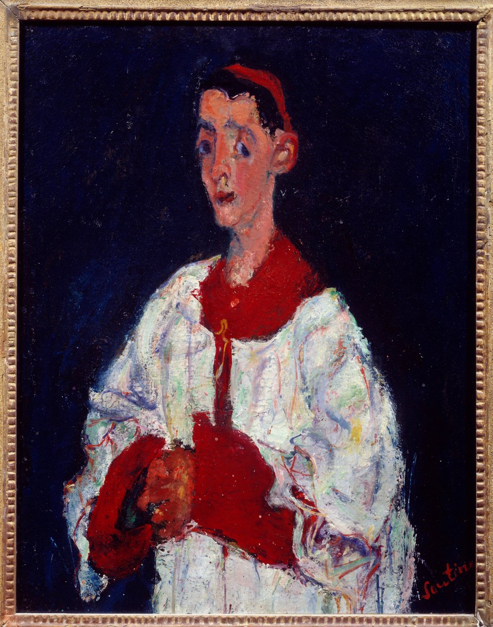 Chaim Soutinen (1894-1944) kuoropoika maalaus 1900-luvun su. 0,63 x 0,5 m Pariisi, Orangerie Museum tekijältä Chaim Soutine