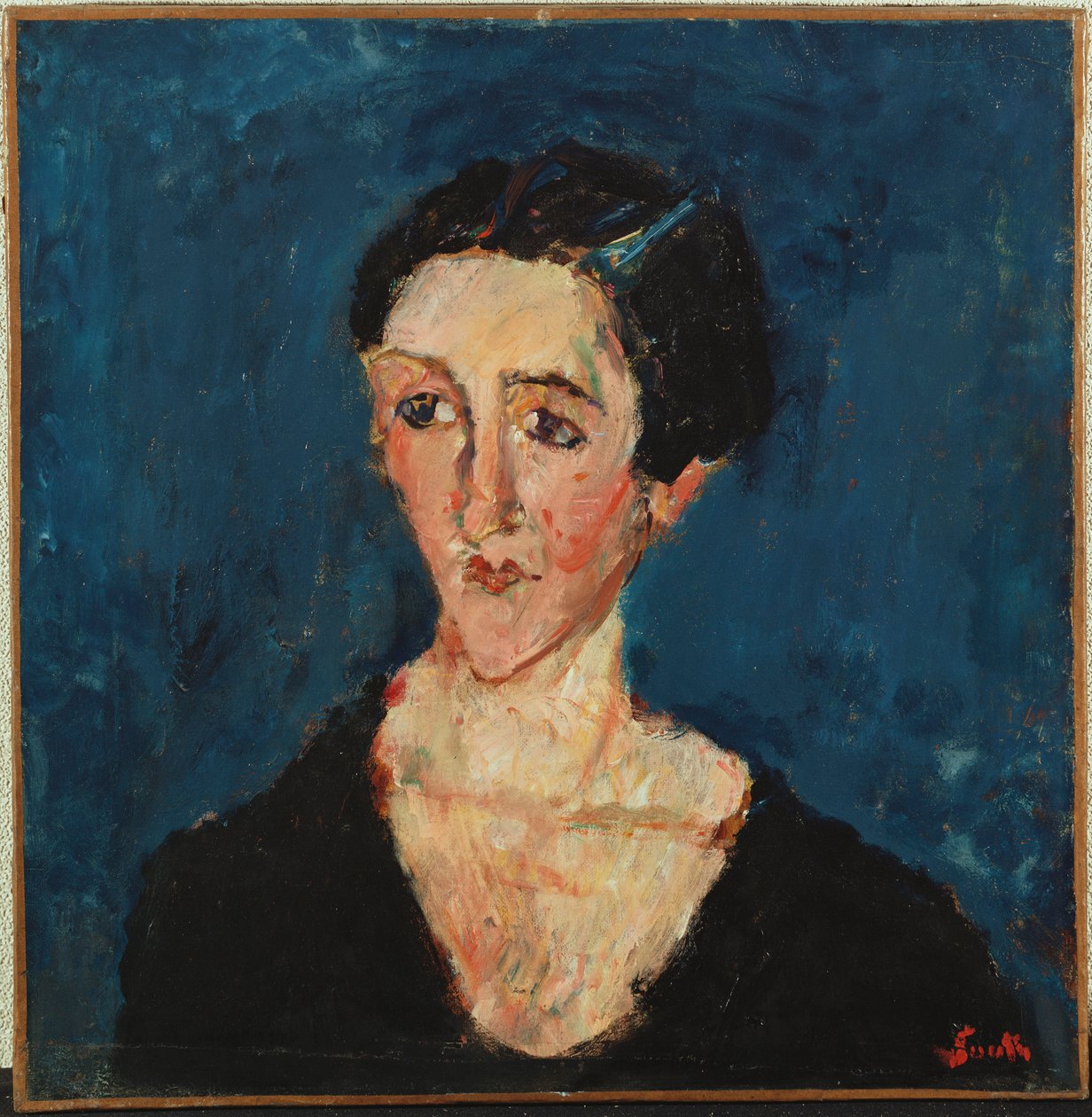 Madalaine Castaingin muotokuva, n. 1928 tekijältä Chaim Soutine