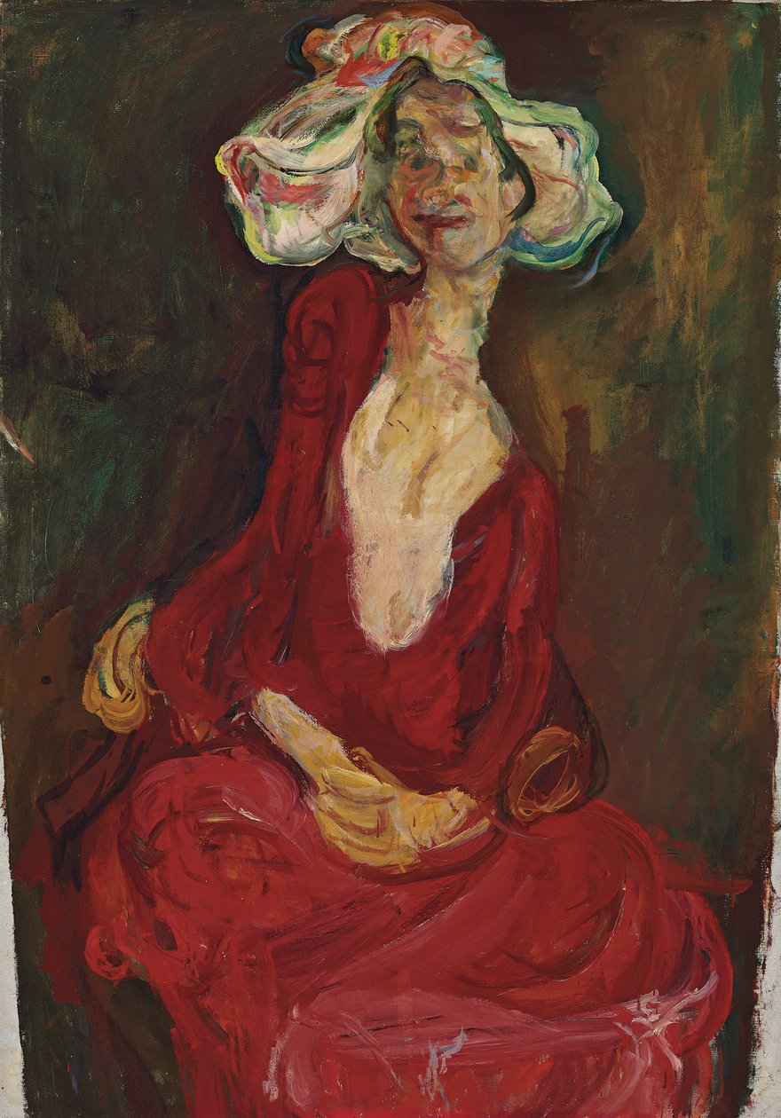 Iso hattu; Iso hattu, 1923-1924 tekijältä Chaim Soutine