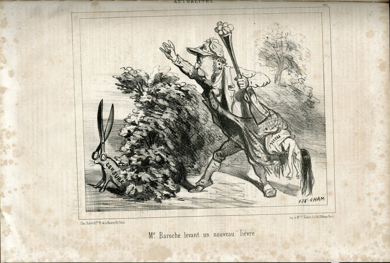 Kuva Chamista (1819-1879) Le Charivarissa tekijältä Amédée de Noé