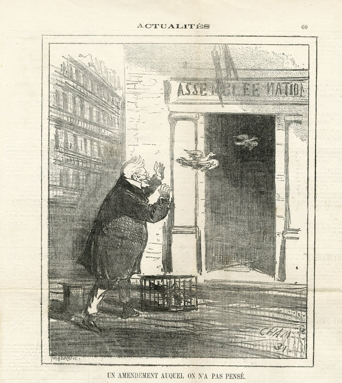 Kuva Chamista (1819-1879) Le Charivarissa tekijältä Amédée de Noé